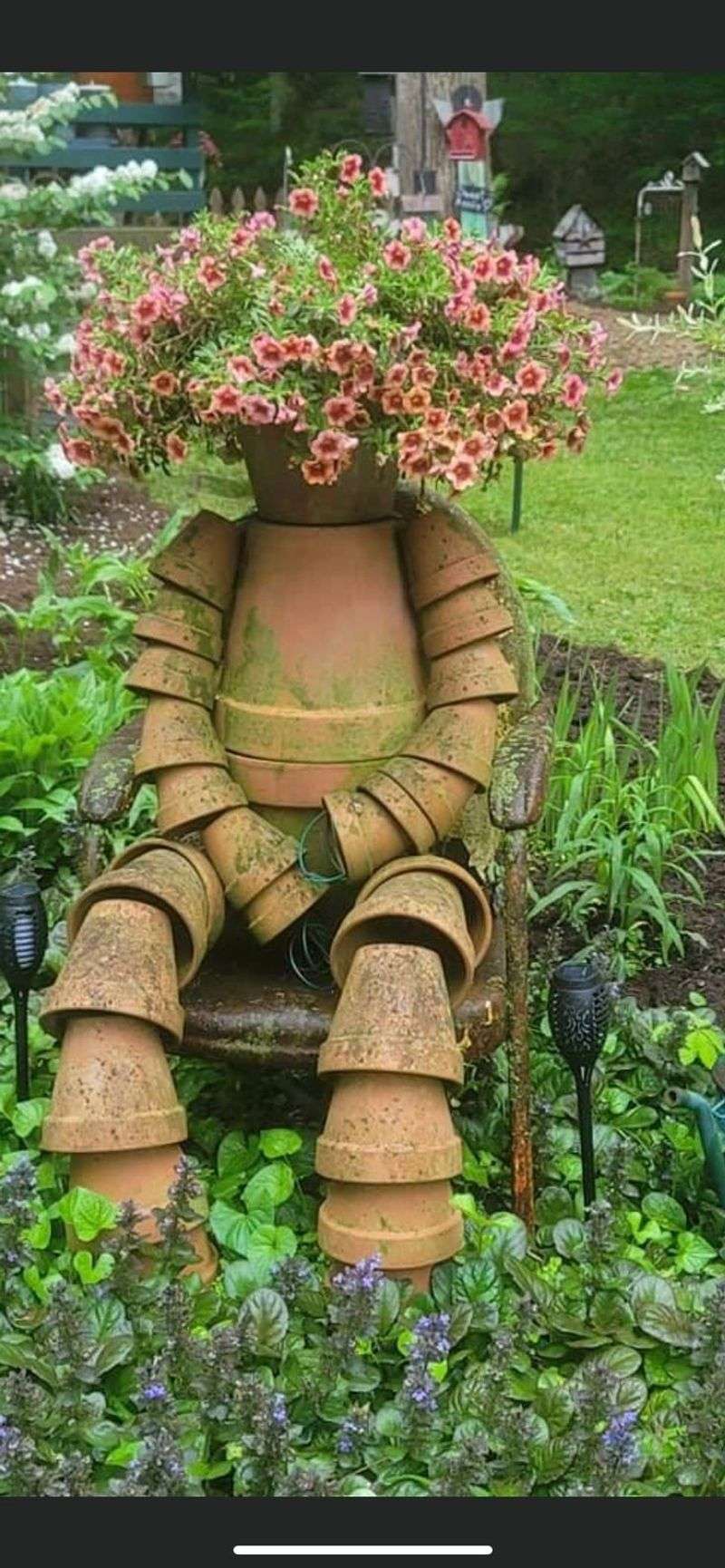 Whimsical Garden Sculptures