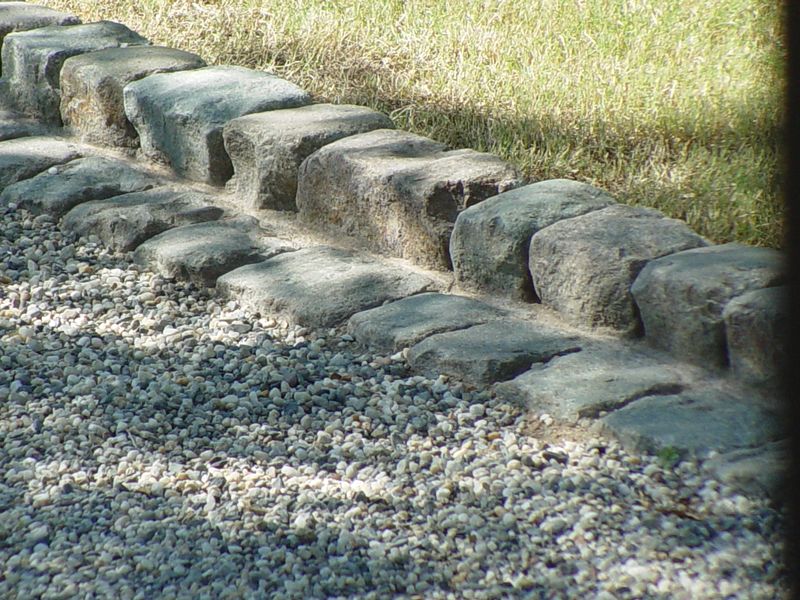 Reclaimed Granite Curbing