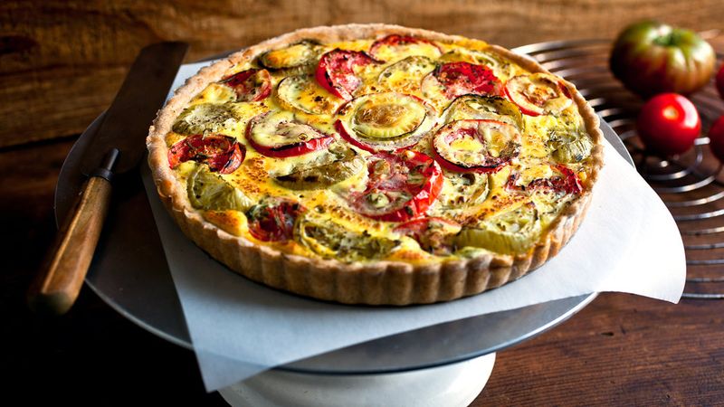 Green Tomato Tart