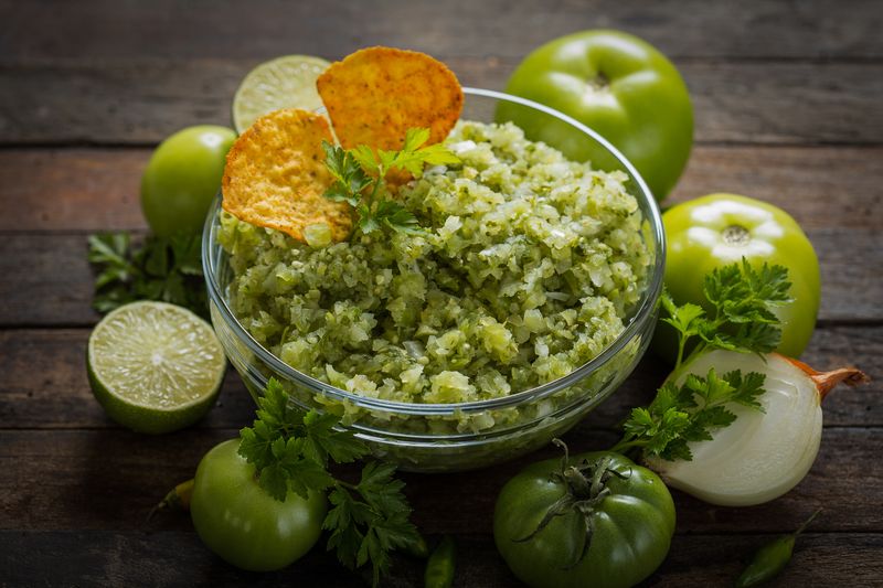 Green Tomato Salsa