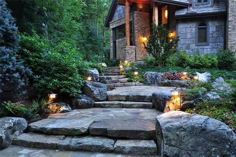 Idea 4: Natural Stone Pathways