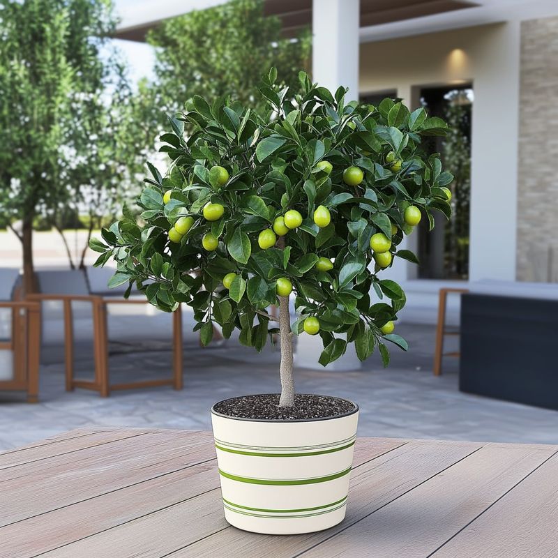 Key Lime Tree (Citrus × aurantiifolia)