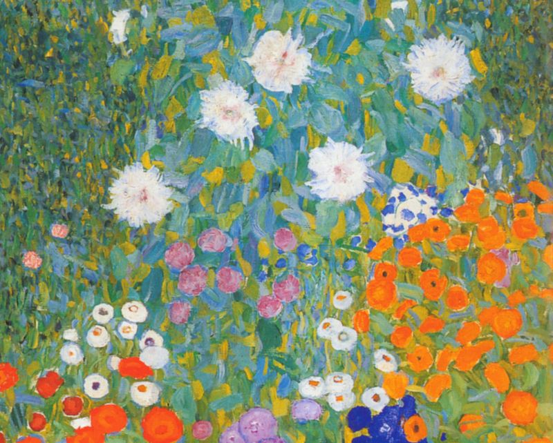 Daisies by Gustav Klimt