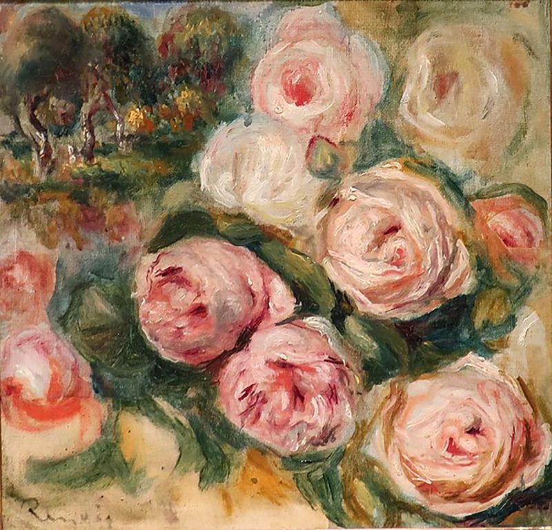 Roses by Pierre-Auguste Renoir
