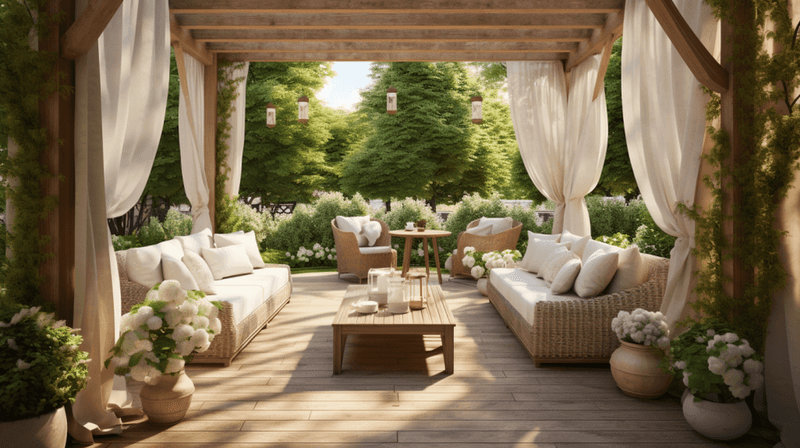 Elegant Pergola Retreat