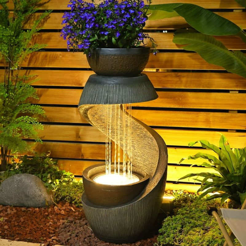 Water Feature Planter