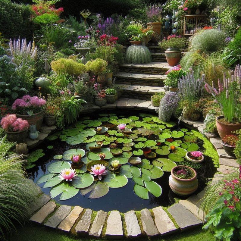 Tranquil Pond Feature