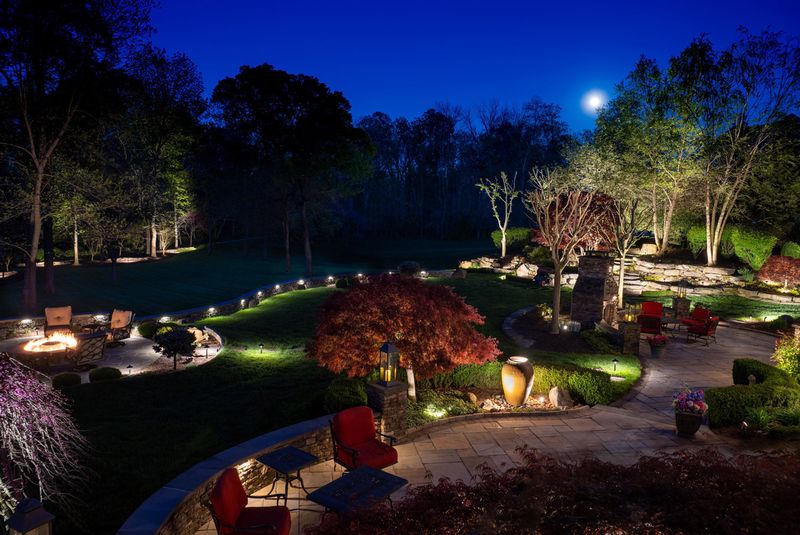 Inviting Garden Lighting
