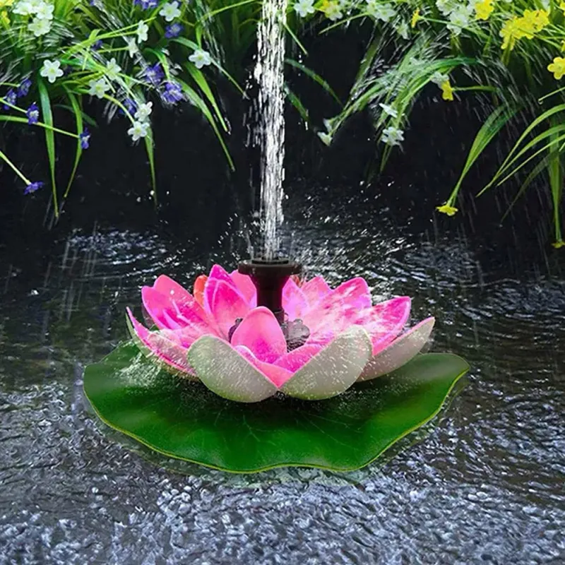 Floating Lotus Fountain