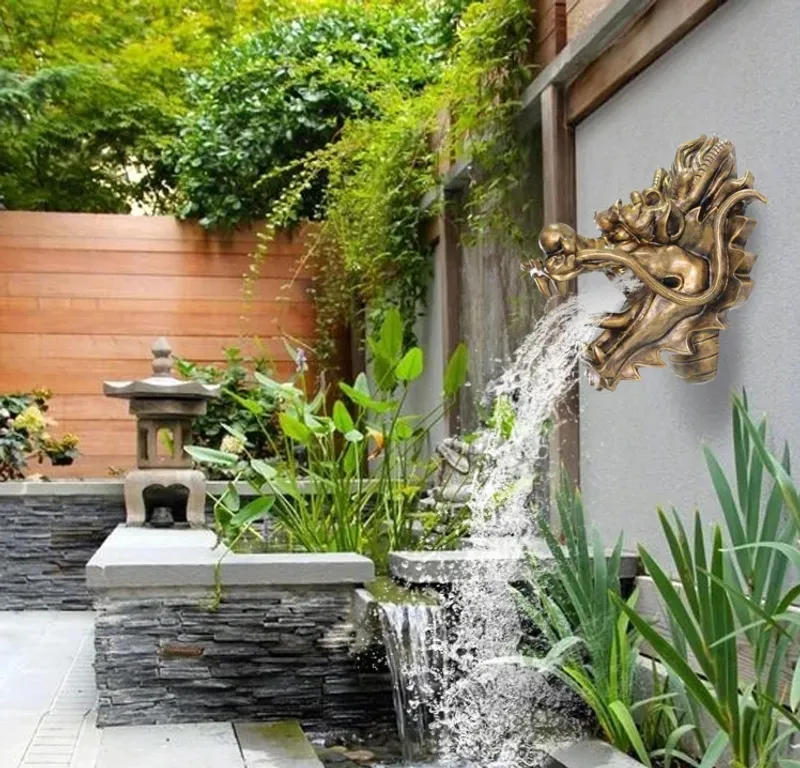 Wall-Mounted Waterfall