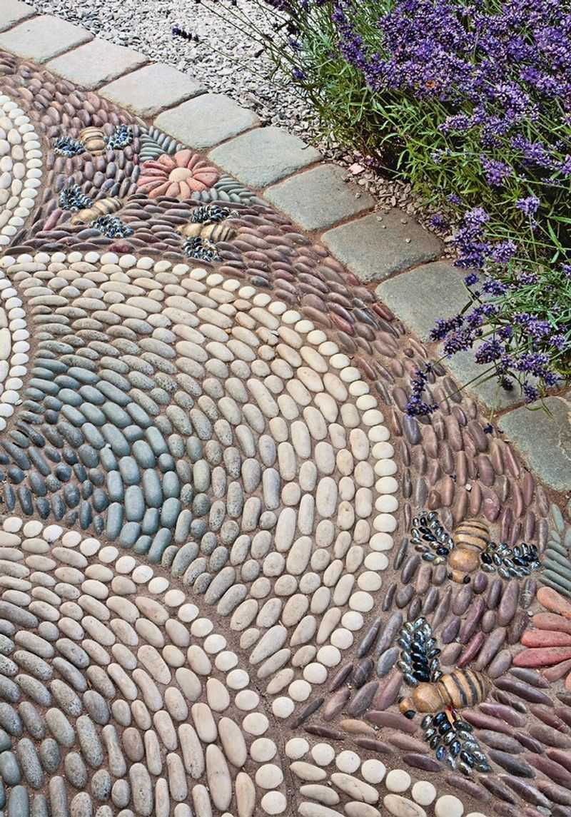 DIY Pebble Mosaic