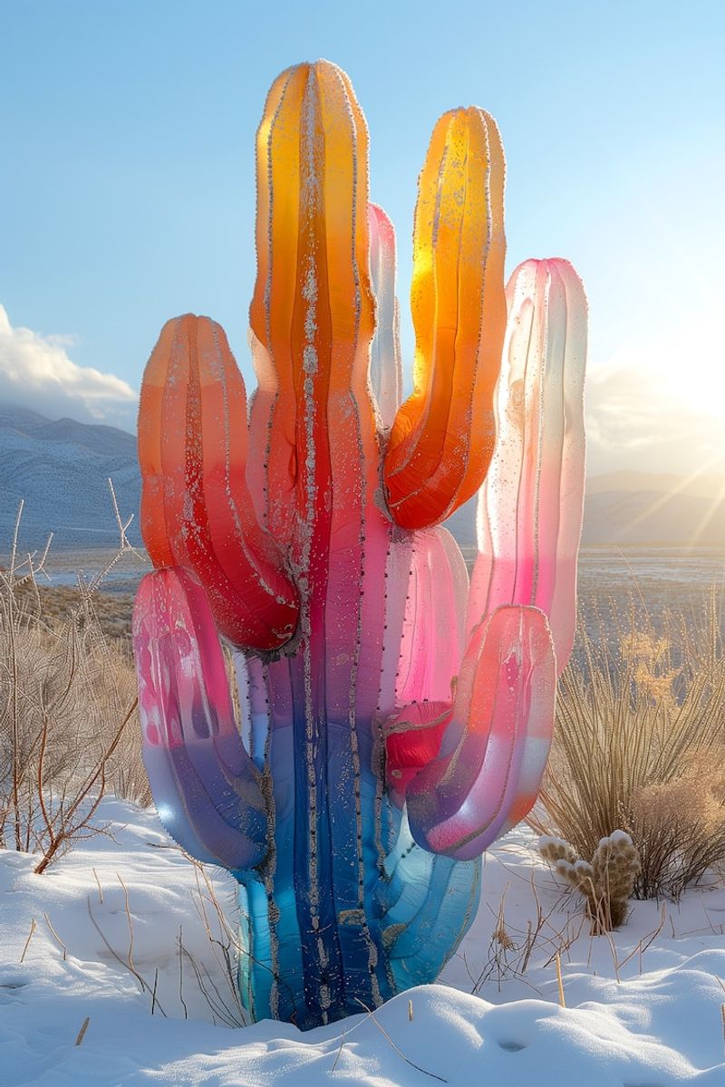 Cactus of the Crystal Desert