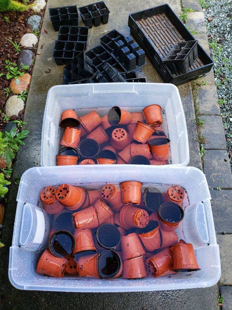 Using Dirty Equipment