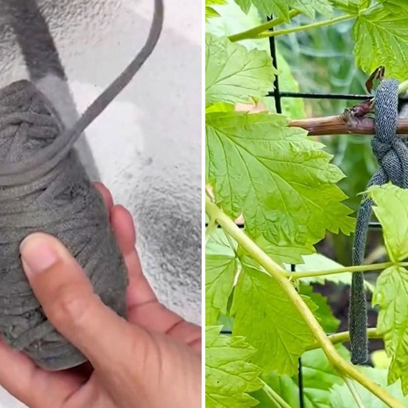 Soft Ties or Strips of Fabric (DIY & Budget-Friendly)