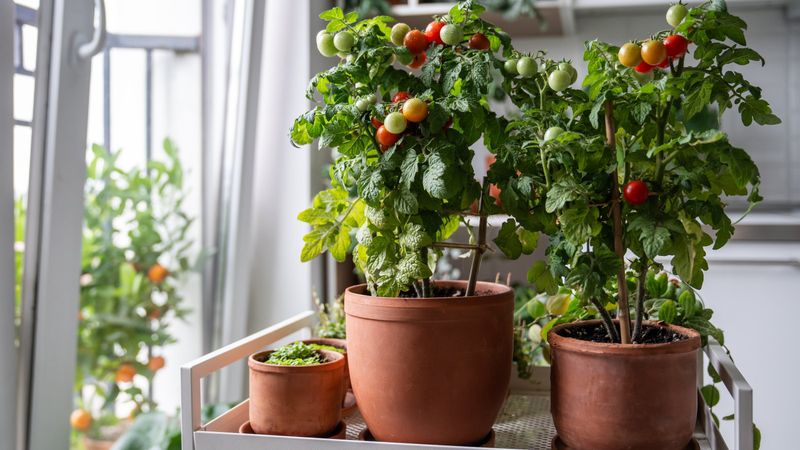 Balcony Red Tomato