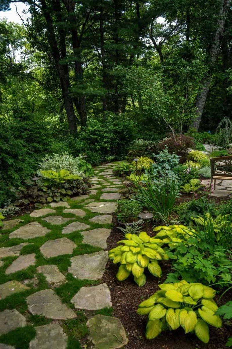 Natural Stone Pathway