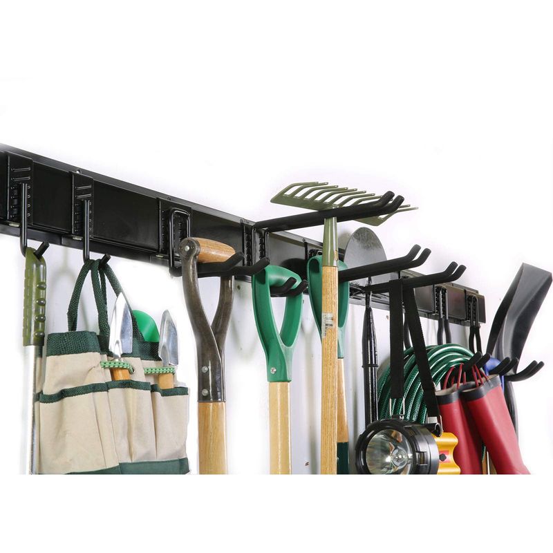 Wall-Mounted Tool Rack