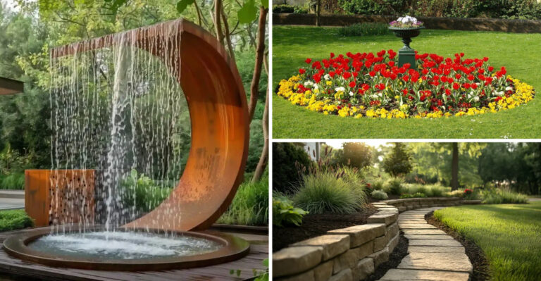 17 Curved Garden Designs That Are Taking Over Backyards in 2025