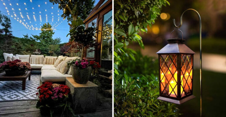 17 Outdoor Lighting Ideas for Gardens