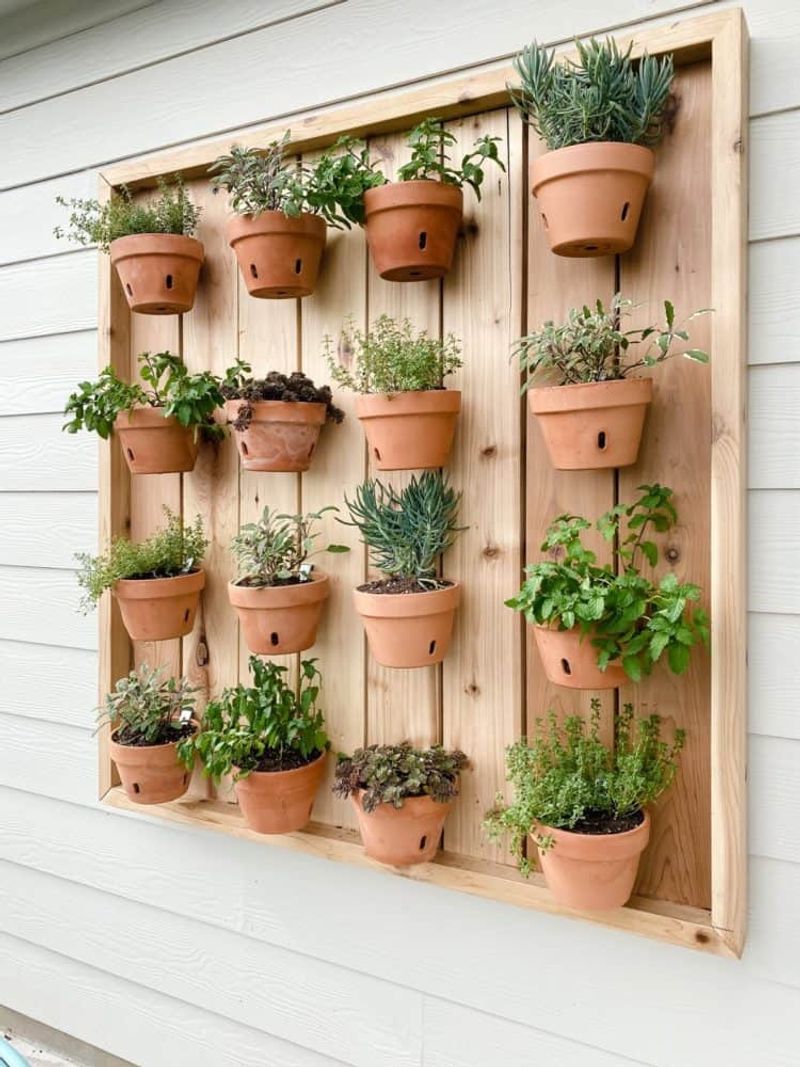 Vertical Herb Garden