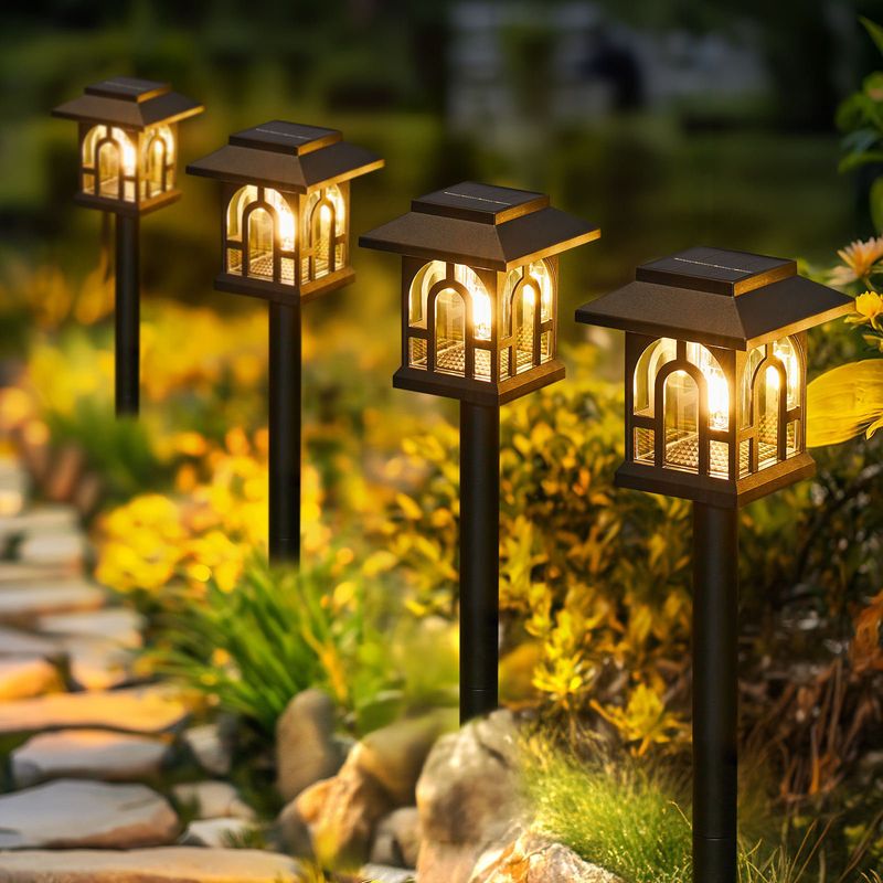 Solar-Powered Garden Lights