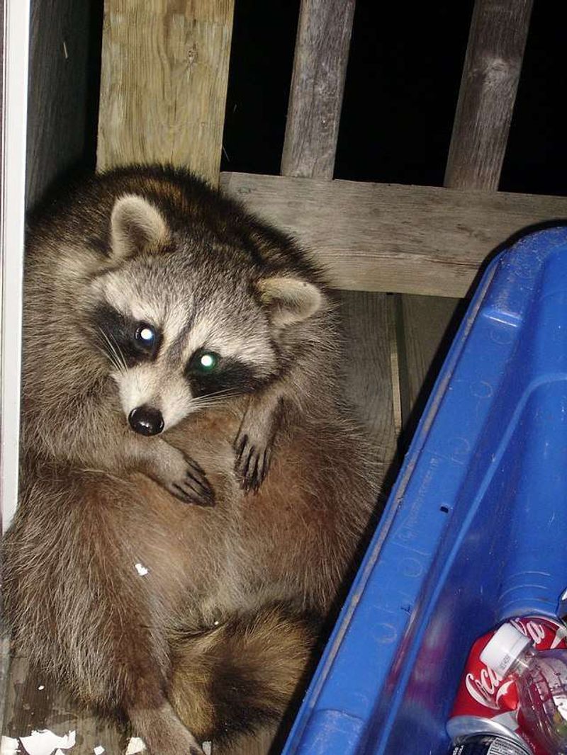 Feeding Raccoons