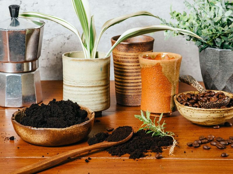 Coffee Grounds Spray