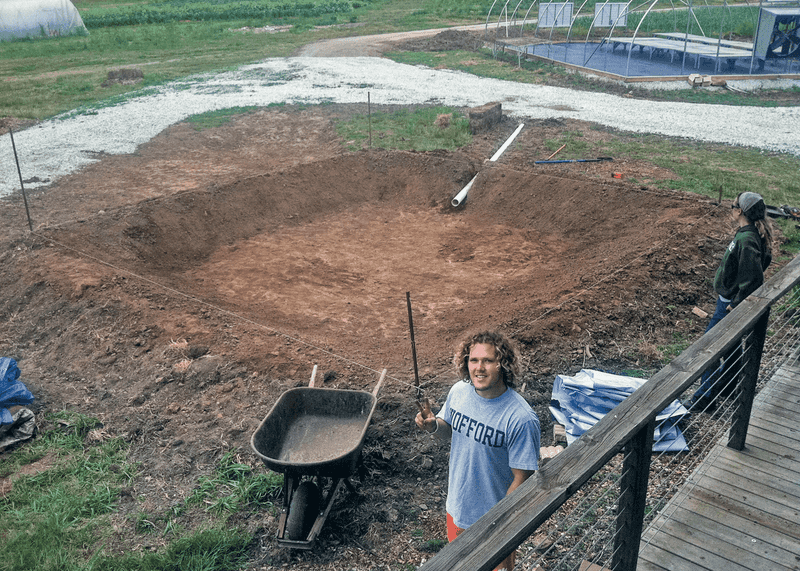 Swale Trenches (Slow, Spread, and Sink Water)