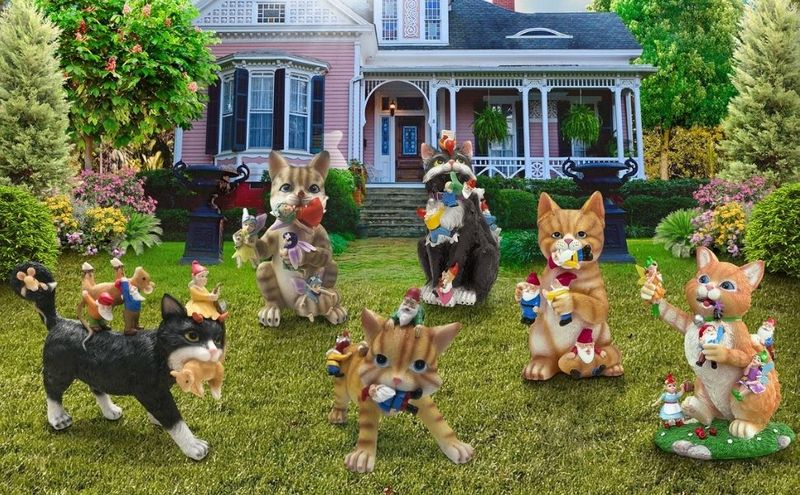 Garden Ornaments Overload