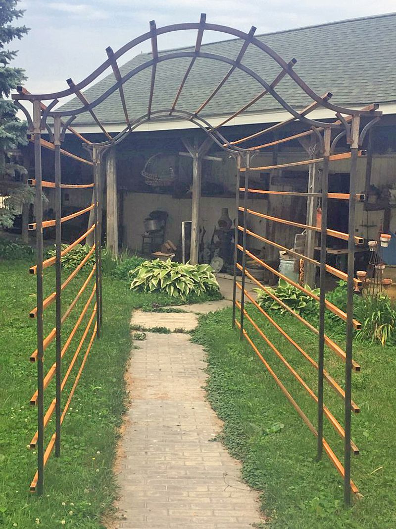 Curved Trellises