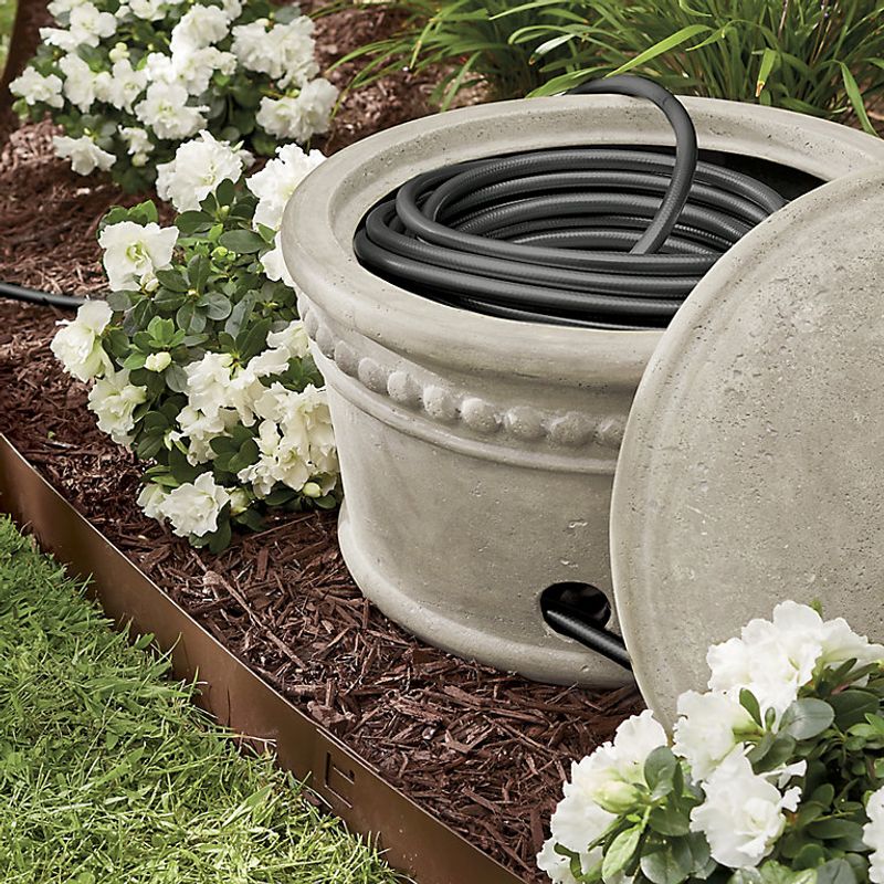 Garden Hose Storage Pot