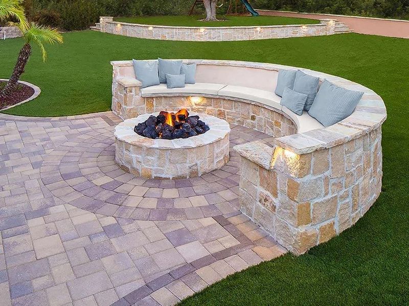 Cozy Fire Pit Seating