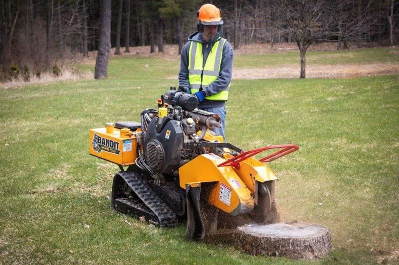 Using a Stump Grinder