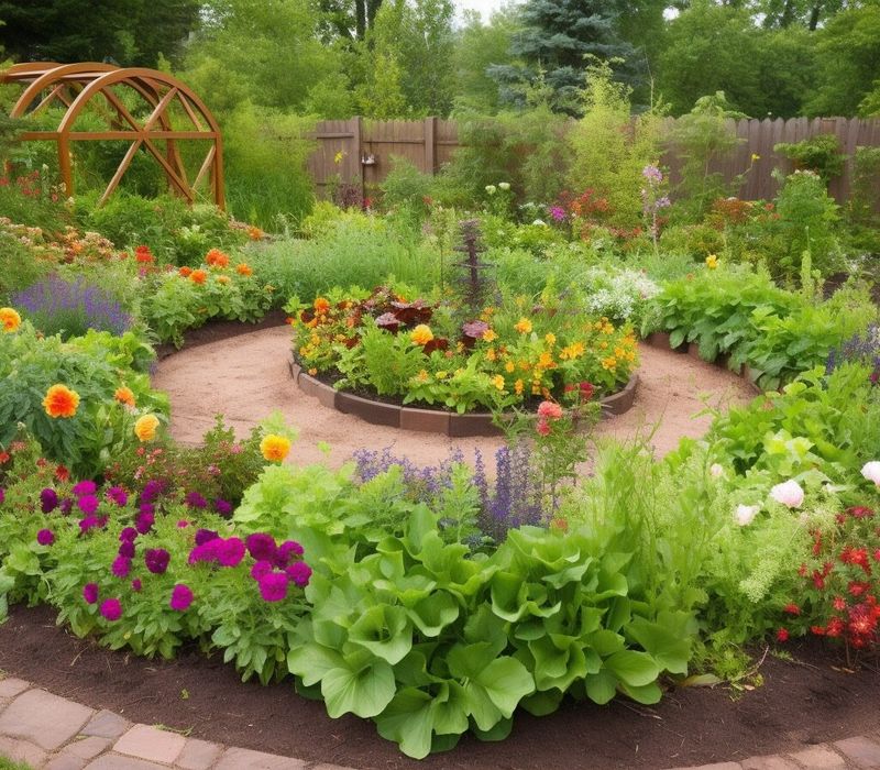 Circular Vegetable Gardens