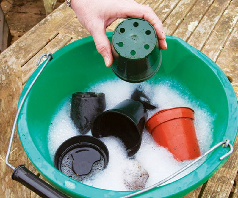 Cleaning Dirty Pots – Mold, algae, and salt buildup won’t scrub themselves.