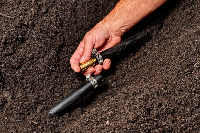 Fixing Leaky Irrigation Lines – Drips and breaks happen.