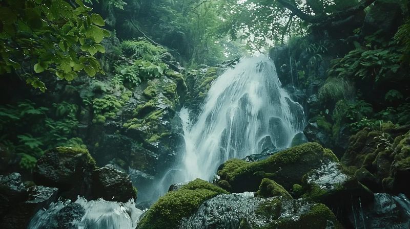 Hidden Waterfall Wildflowers
