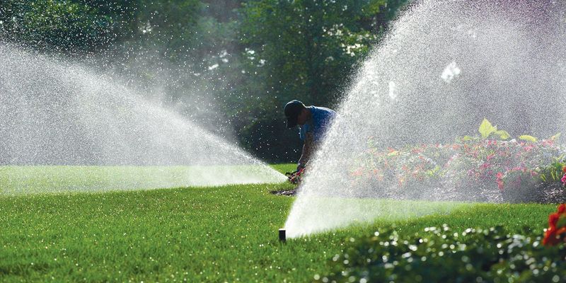 Watering the Entire Lawn Equally