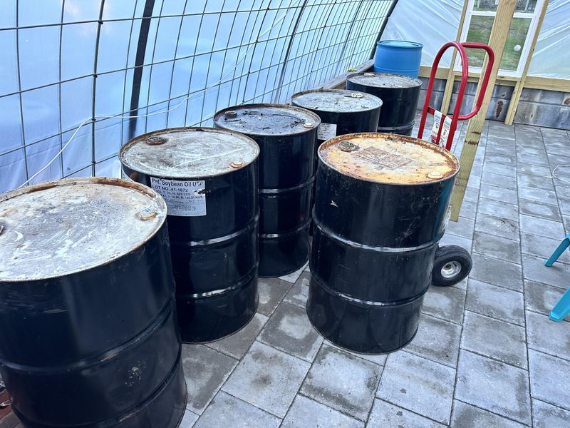 Water Barrels (Thermal Mass Magic)