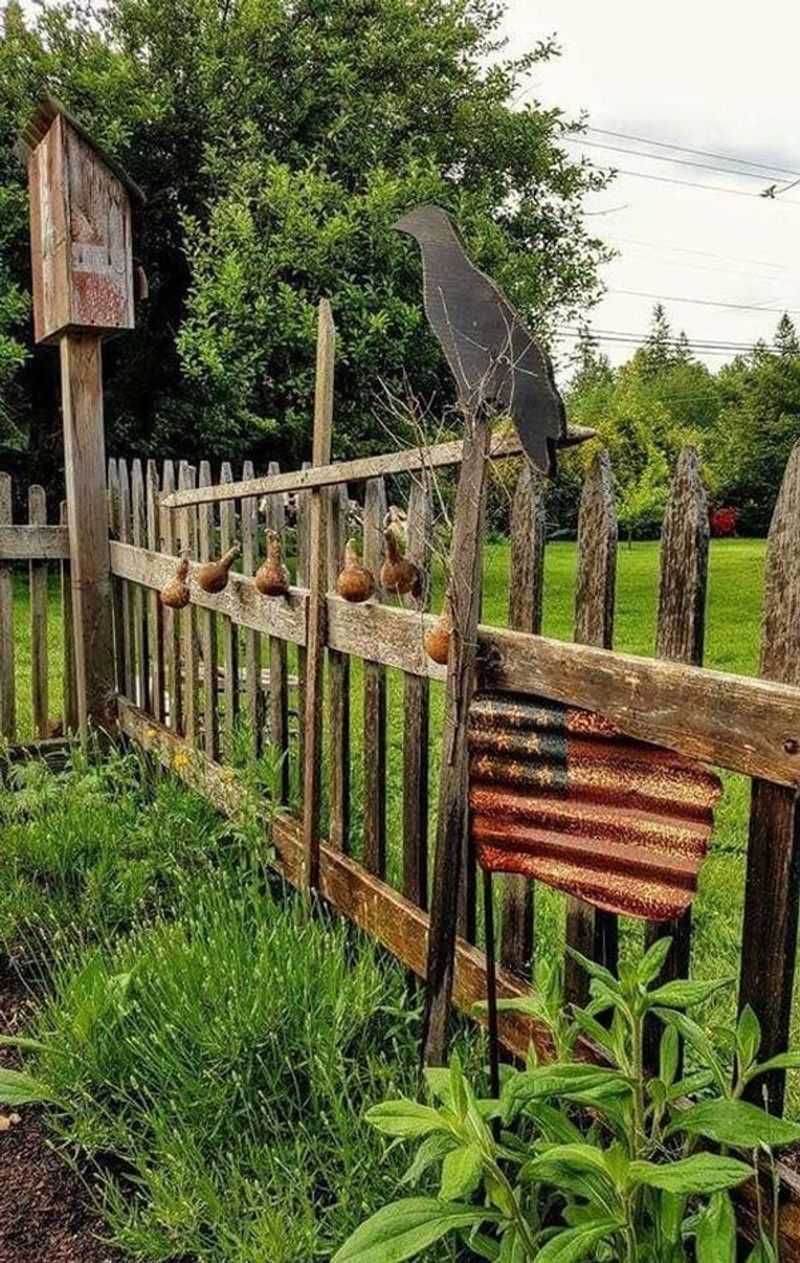 Rustic Wooden Fence