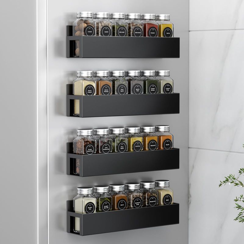 Magnetic Spice Rack Herb Garden