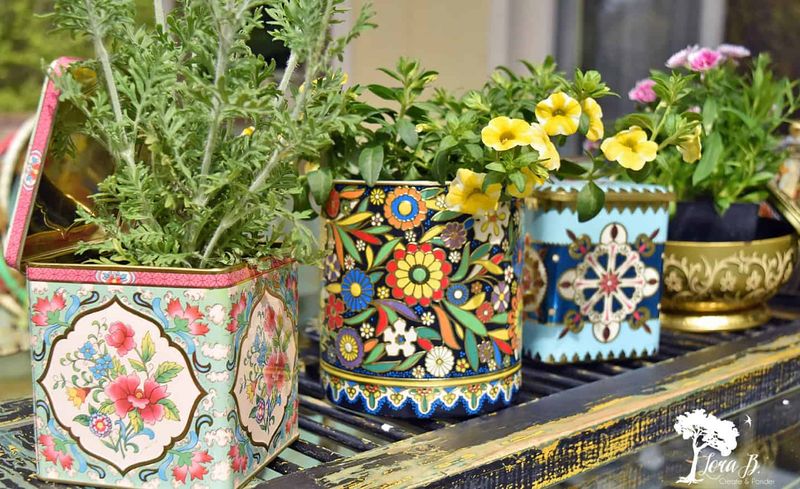 Vintage Tea Tins