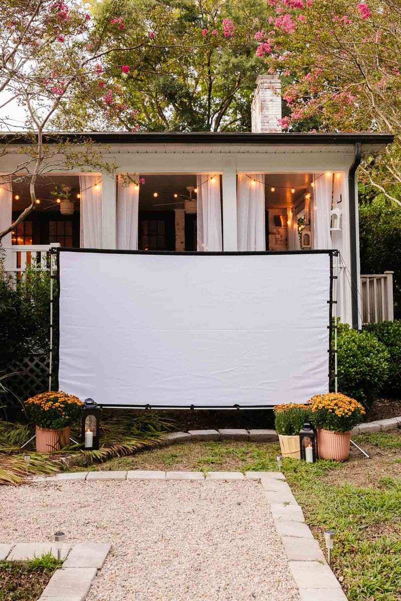 Outdoor Movie Screen