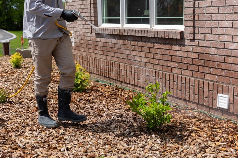 Using Mulch as a Pest Barrier Without Backup
