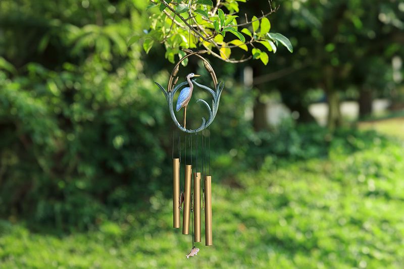 Use Reflective Wind Chimes