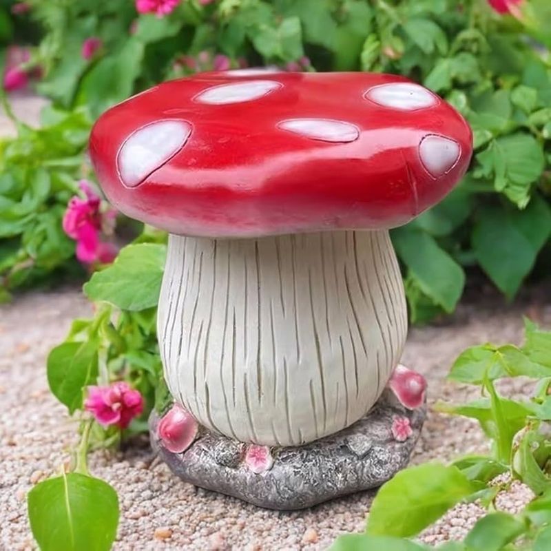 Whimsical Mushroom Stools