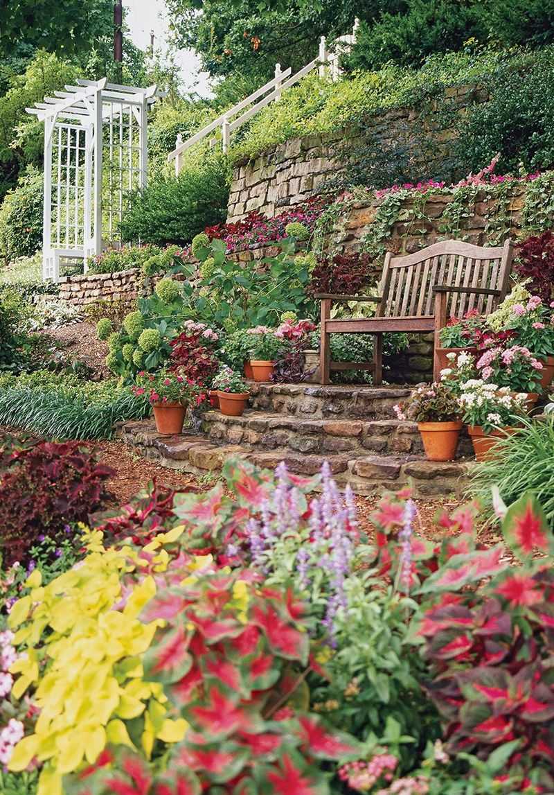 Mismatched Garden Styles
