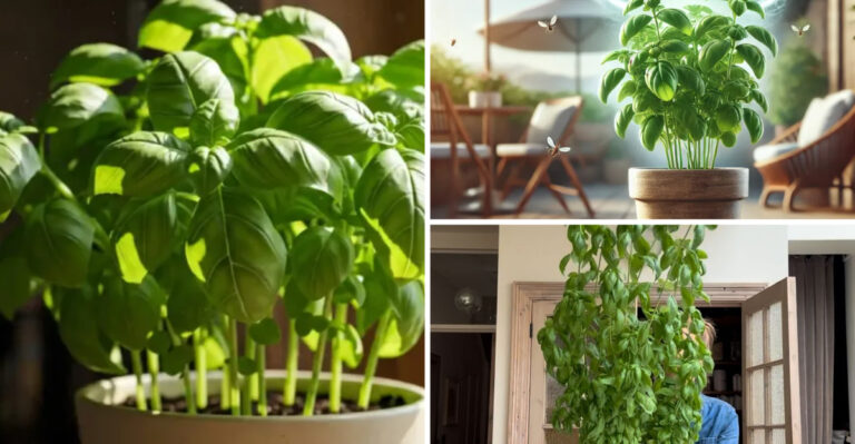 Plant Basil by Your Door and Watch What Happens to Burglars in 23 Days