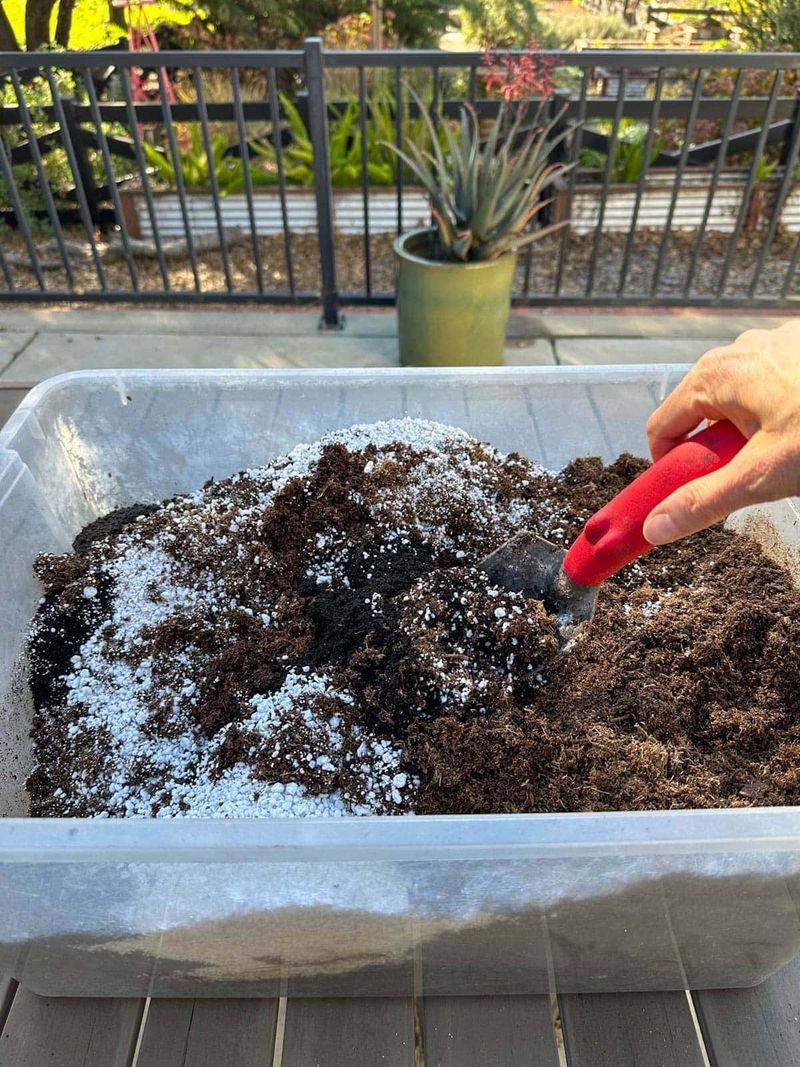 Use Quality Seed-Starting Mix