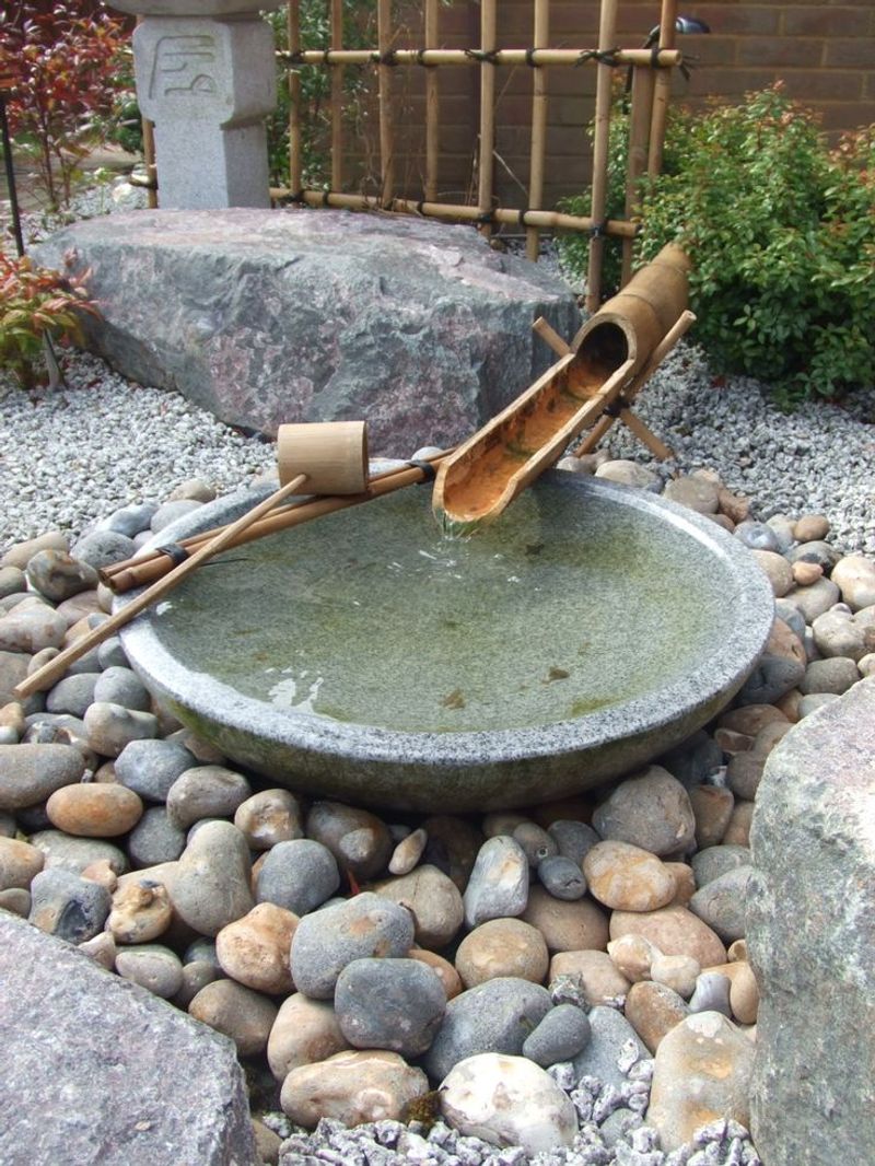 Hidden Water Basins (Tsukubai – Ritual Cleansing)